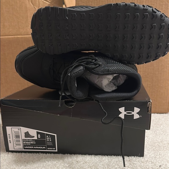 Under Armour Black High-Top Boots - Picture 2 of 2